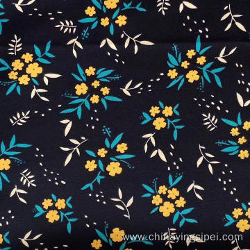 Flower Print 4 Way Stretch 97%Polyester 3%Elastane Fabric